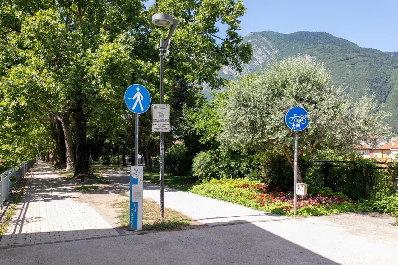 Appartamento Al Ponte Adiacente Al Parco, Vicino All'Ospedale E Centro Тренто Екстер'єр фото